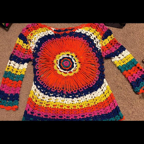 Tops - Crochet womens shirt